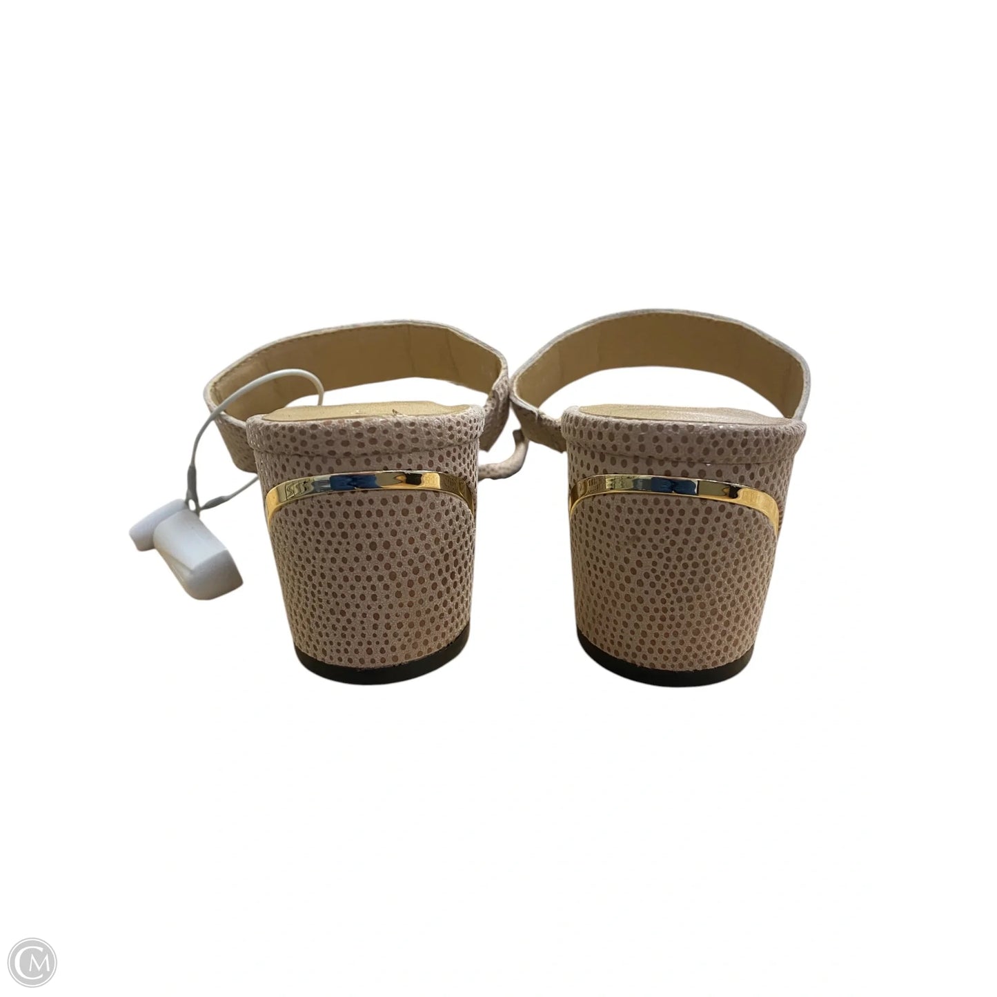 Shoes Heels Block By Vaneli In Tan, Size: 6