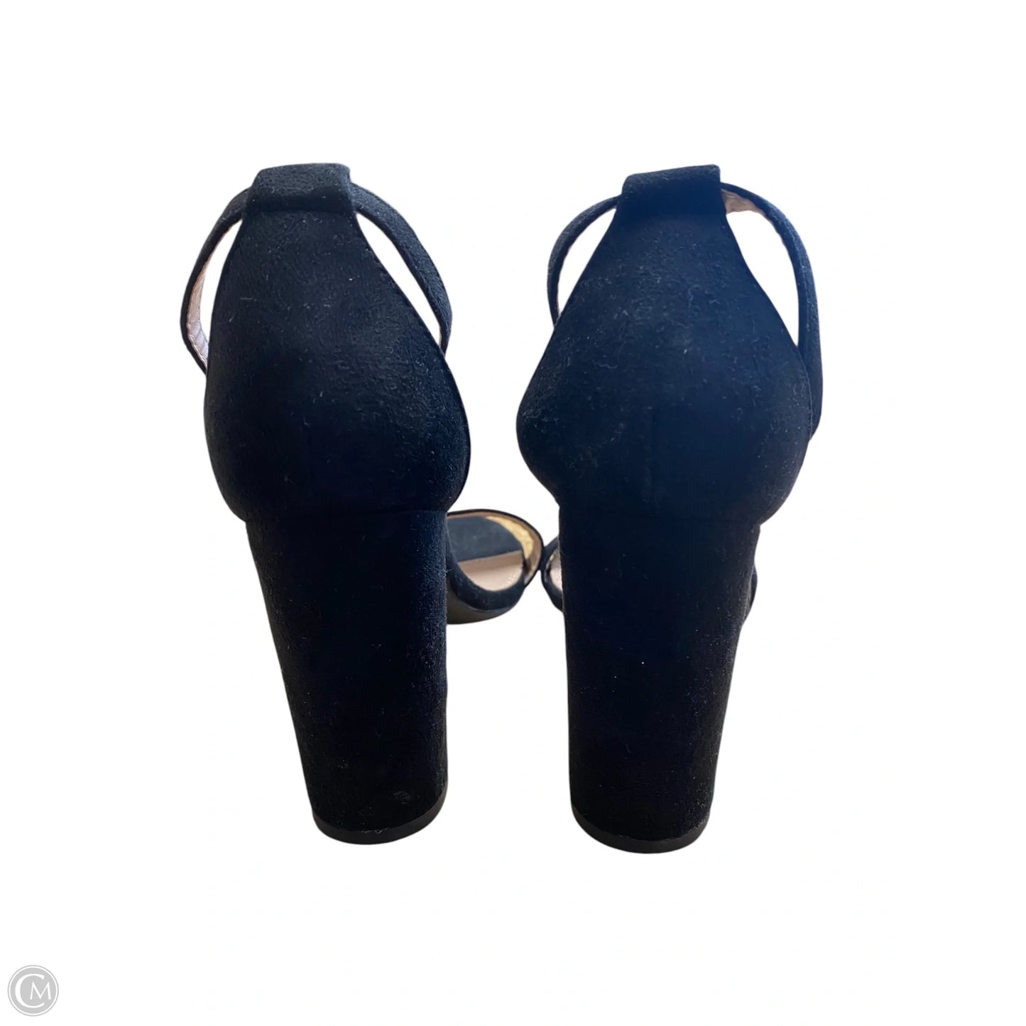 Boots Ankle Heels By Mia In Black, Size: 8