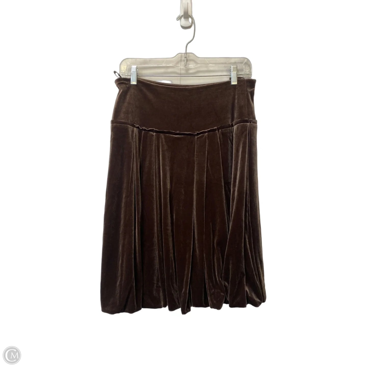 Skirt Midi By Bcbgmaxazria In Brown, Size: M