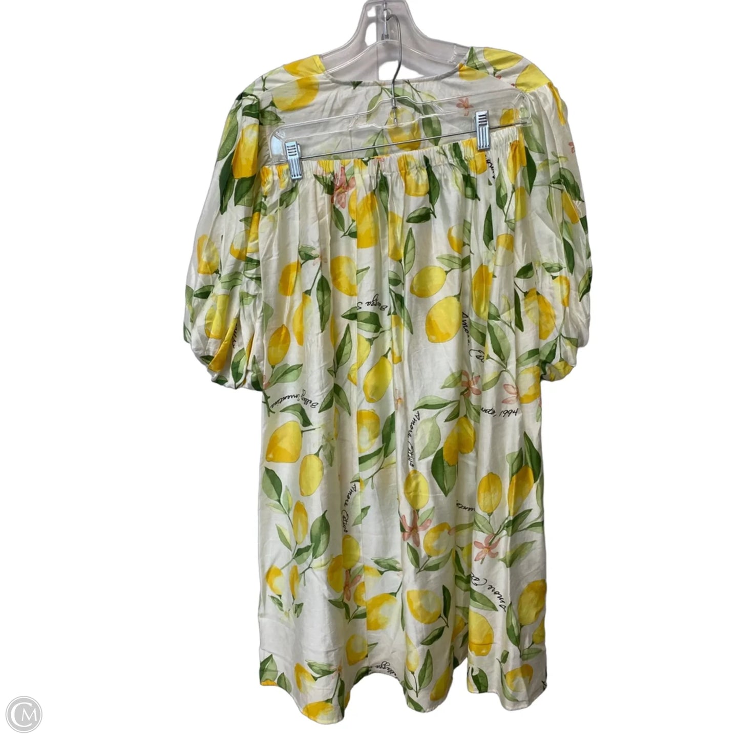 Skirt Set 2pc By H&m In Yellow, Size: S