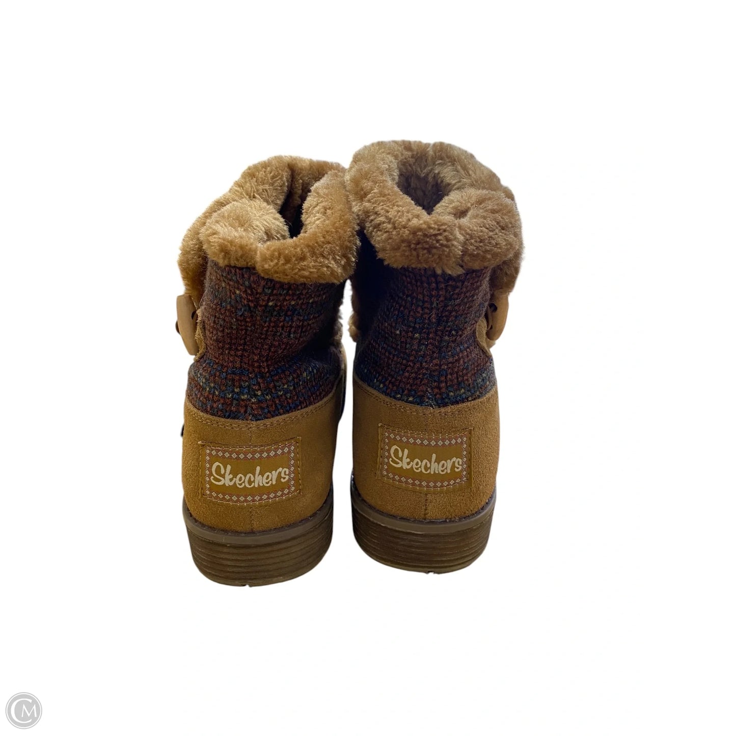 Boots Snow By Skechers In Tan, Size: 9.5