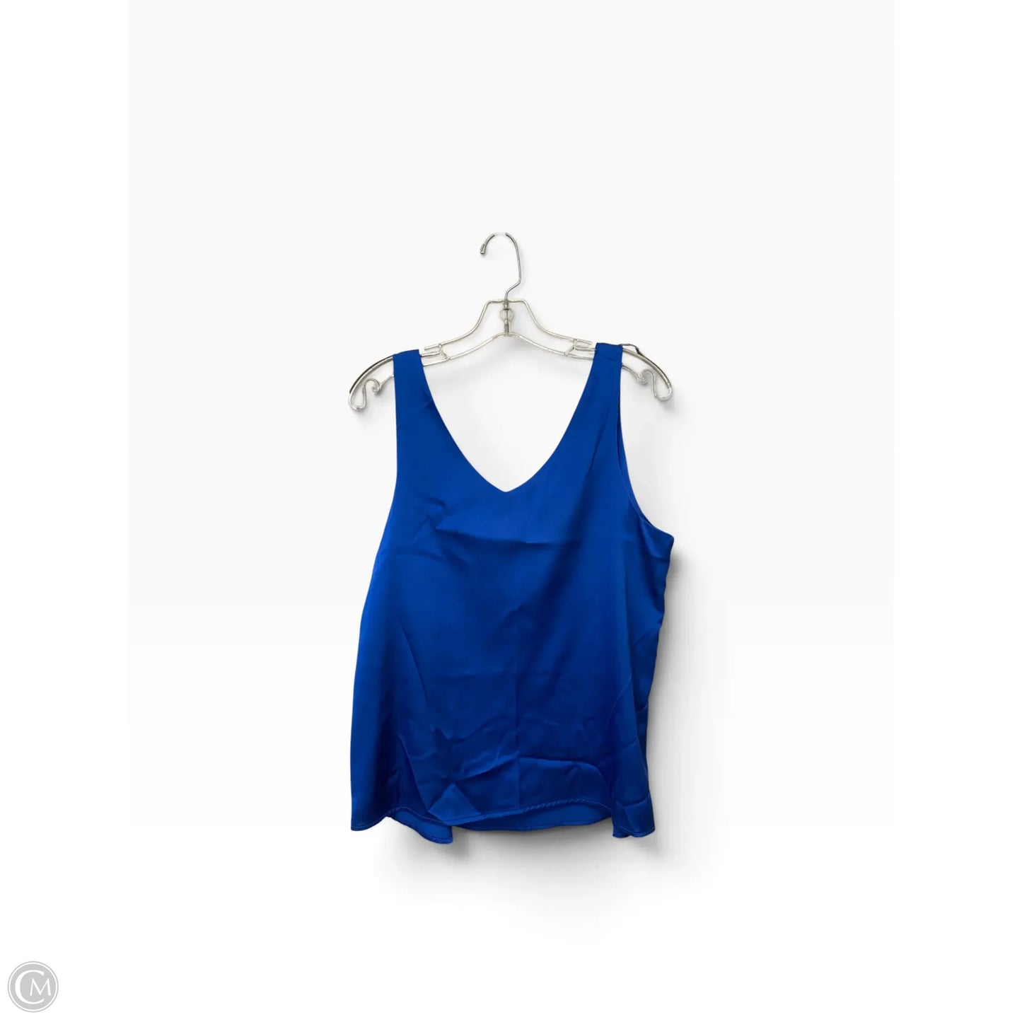 Top Sleeveless By Ekouaer In Blue, Size: L