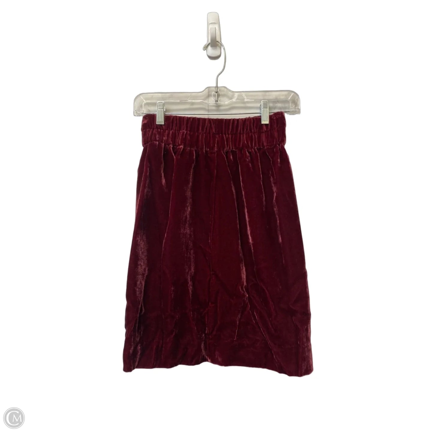 Skirt Midi By J. Crew In Red, Size: Xxsp