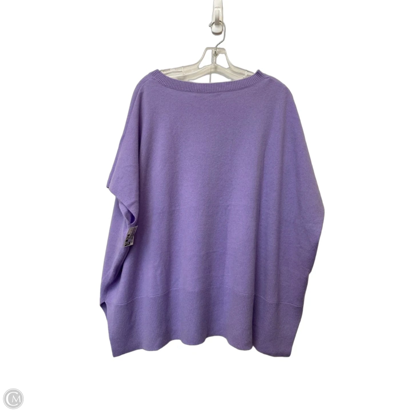 Sweater Designer By Diane Von Furstenberg In Purple, Size: L