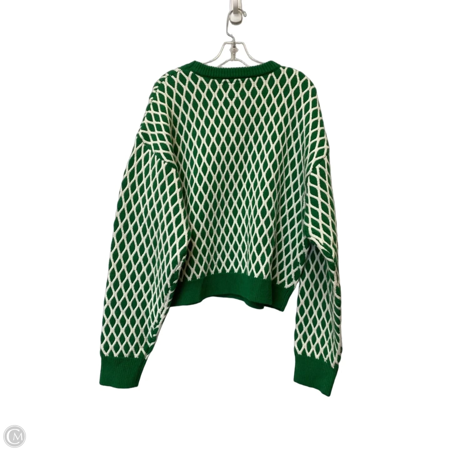Sweater By Cmc In Green, Size: Xl
