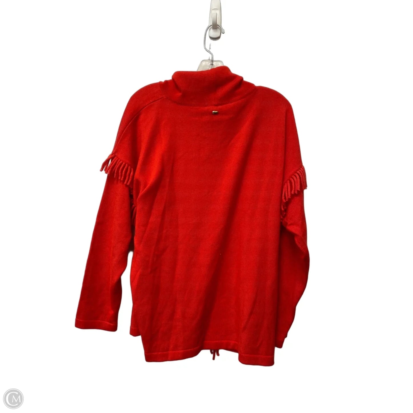 Sweater Designer By Escada In Red, Size: L