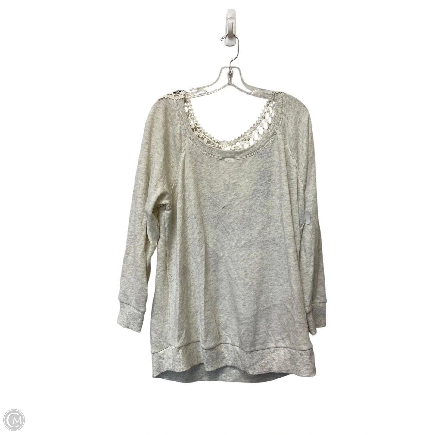 Top Long Sleeve By Torrid In Cream, Size: 2x