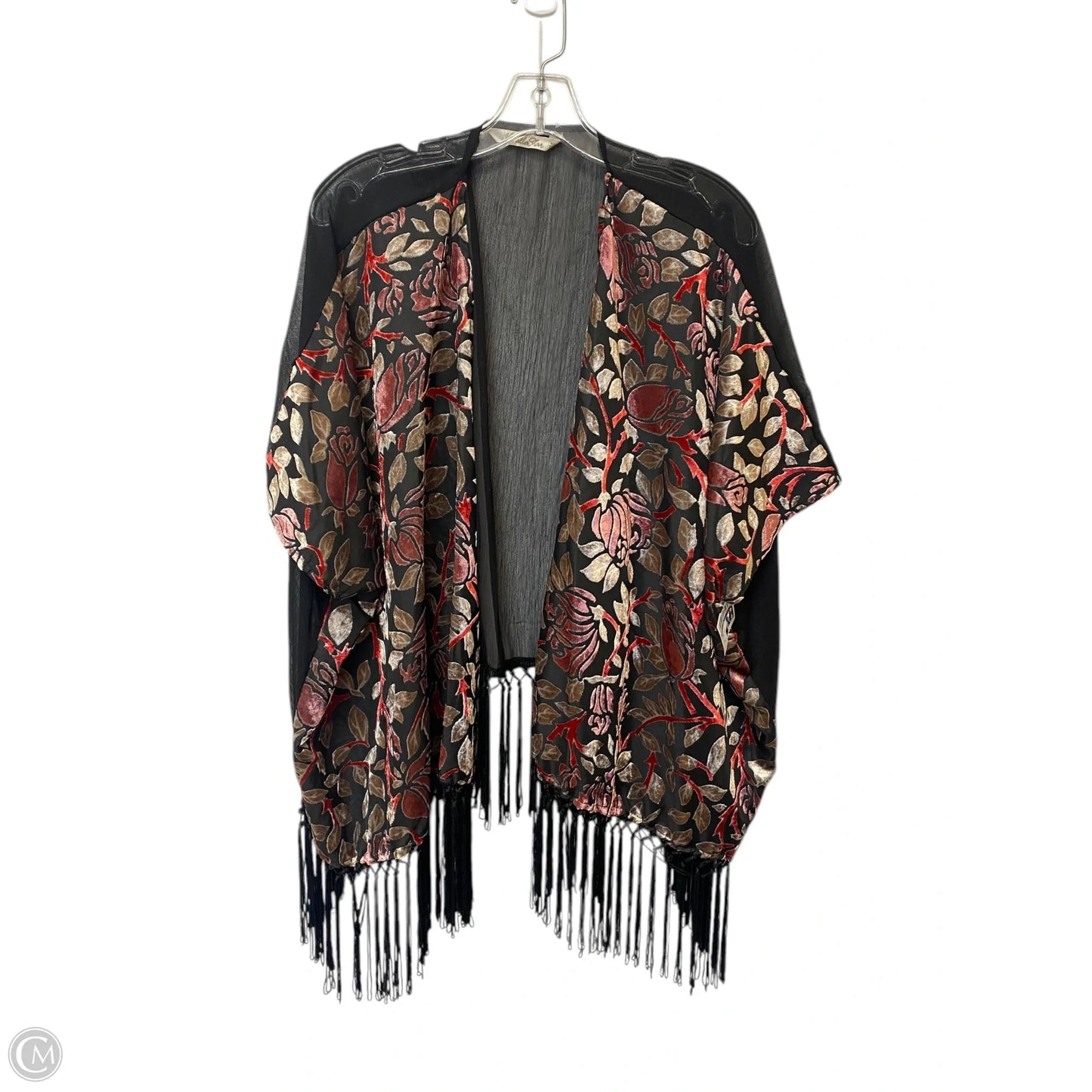 Shawl By Vanilla Star In Floral Print, Size: Xl