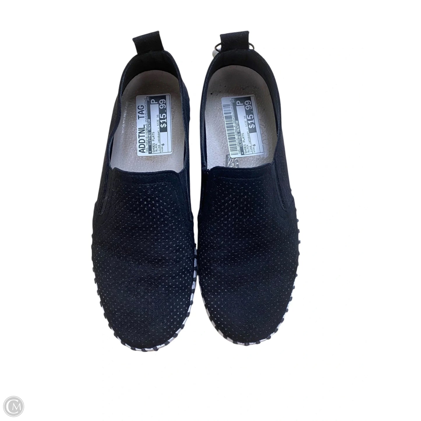 Shoes Flats By Clothes Mentor In Black, Size: 6