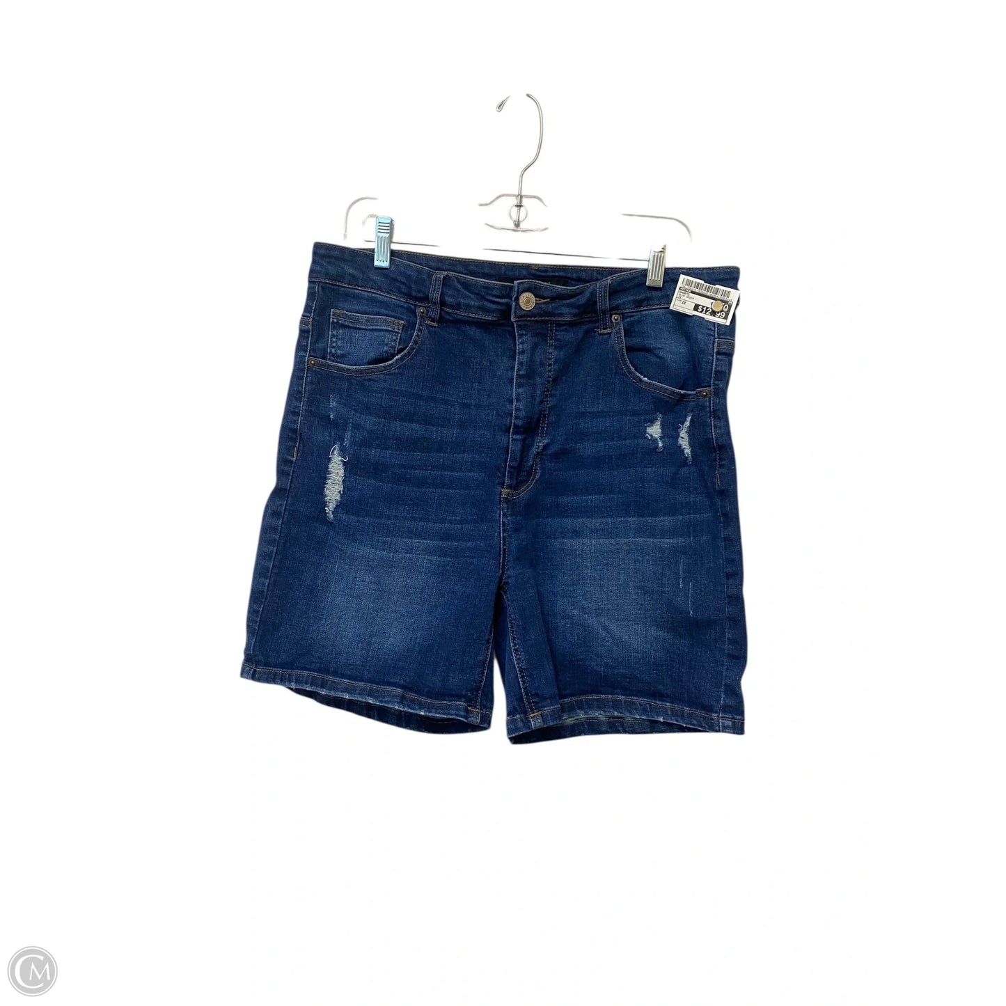 Shorts By Risen In Blue Denim, Size: 2x