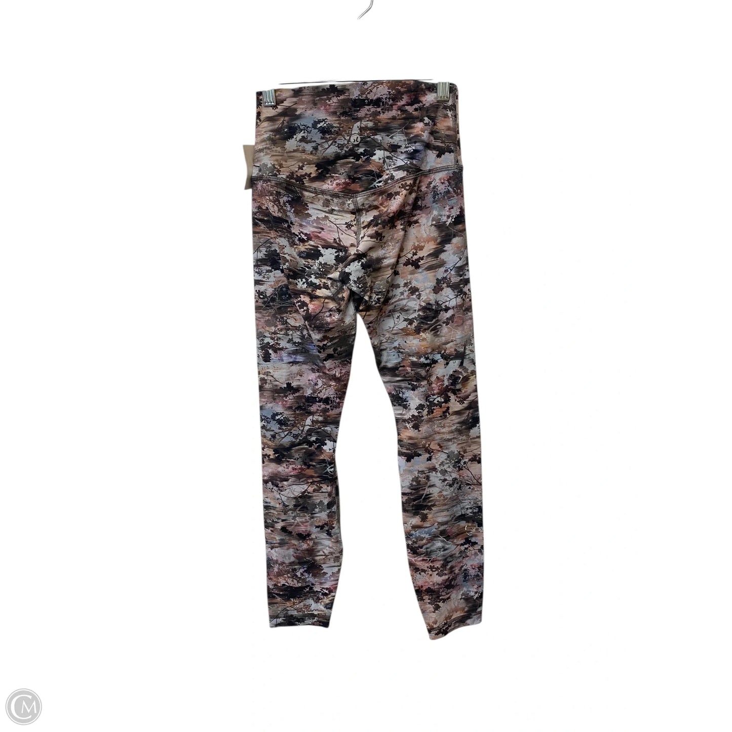 Athletic Leggings By Lululemon In Multi-colored, Size: 4