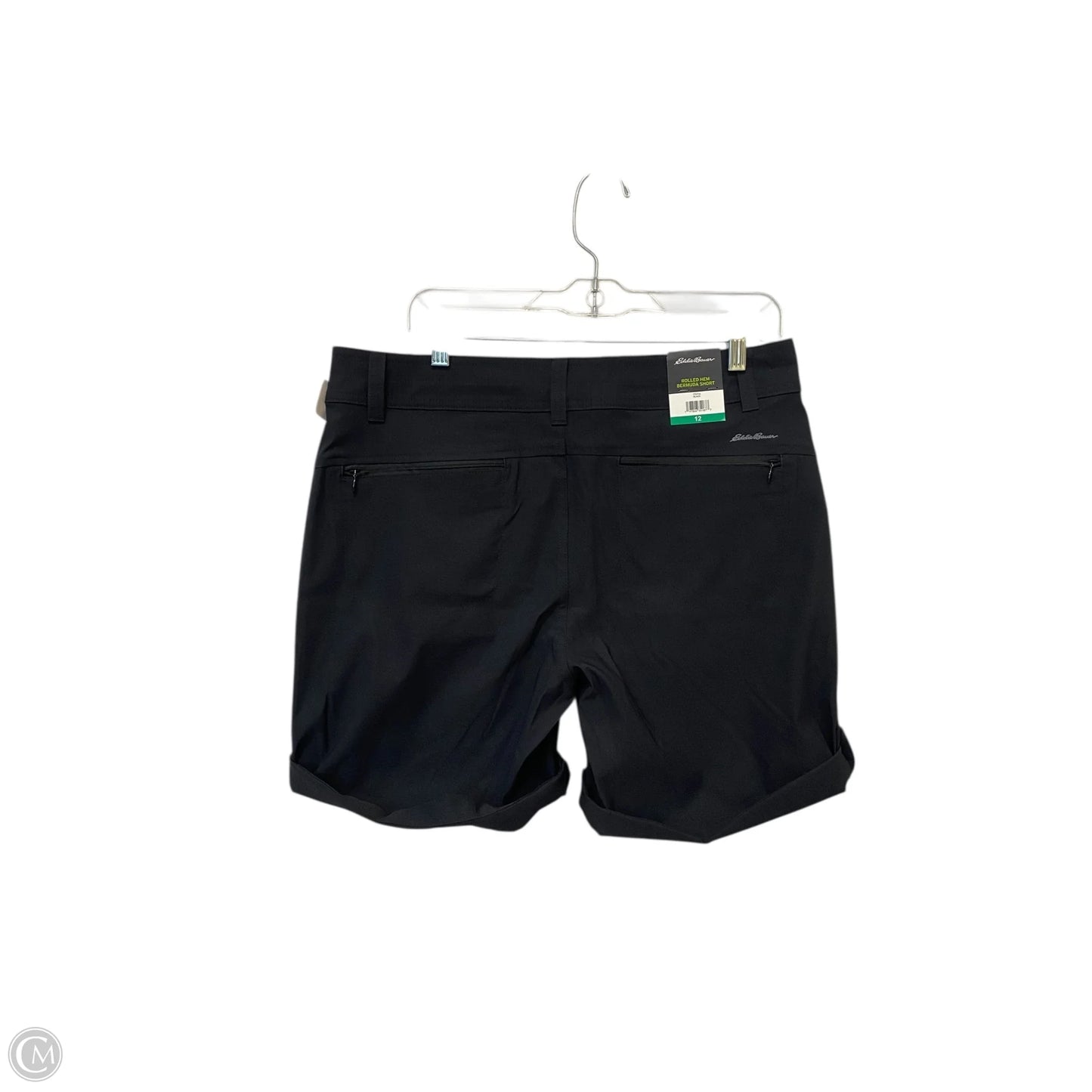 Shorts By Eddie Bauer In Black, Size: 12