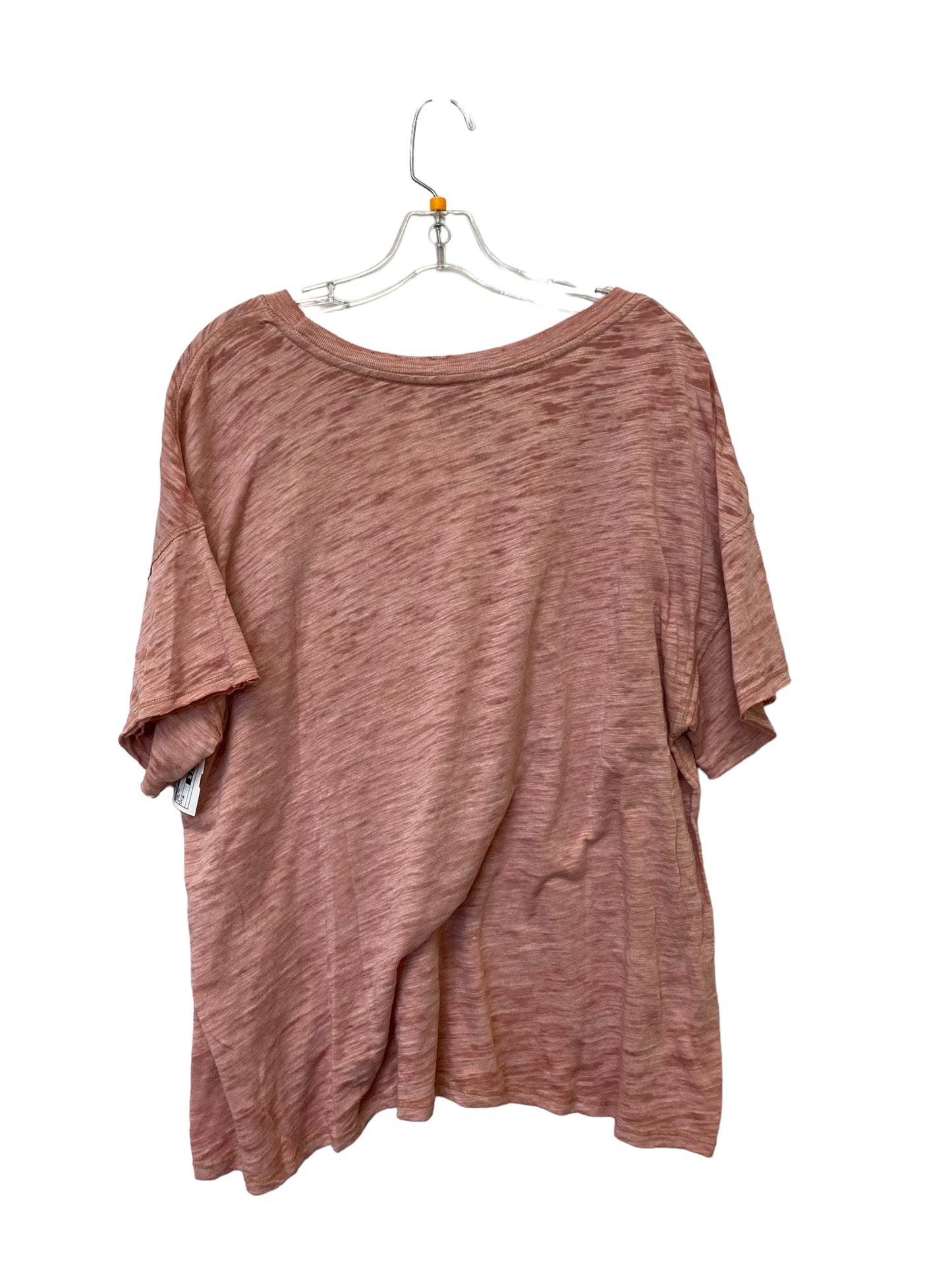 Pink Top Short Sleeve We The Free, Size M