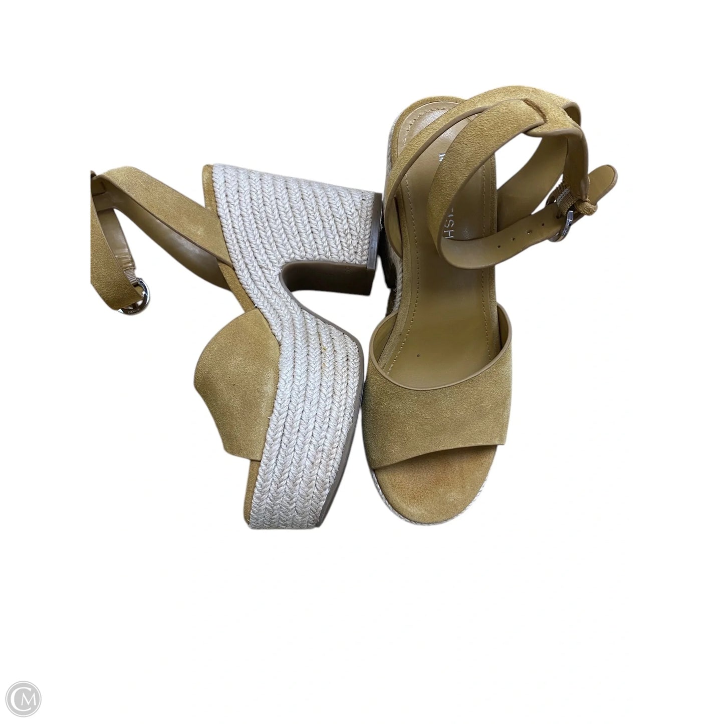 Shoes Heels Block By Marc Fisher In Brown, Size: 6
