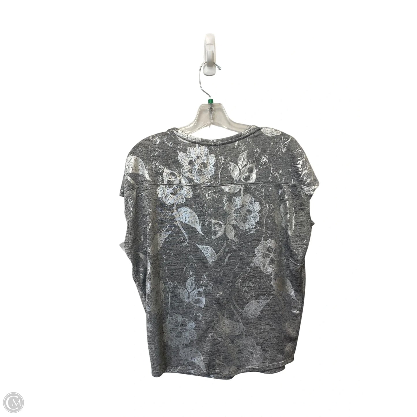 Top Sleeveless Basic By White House Black Market In Grey, Size: Xxs