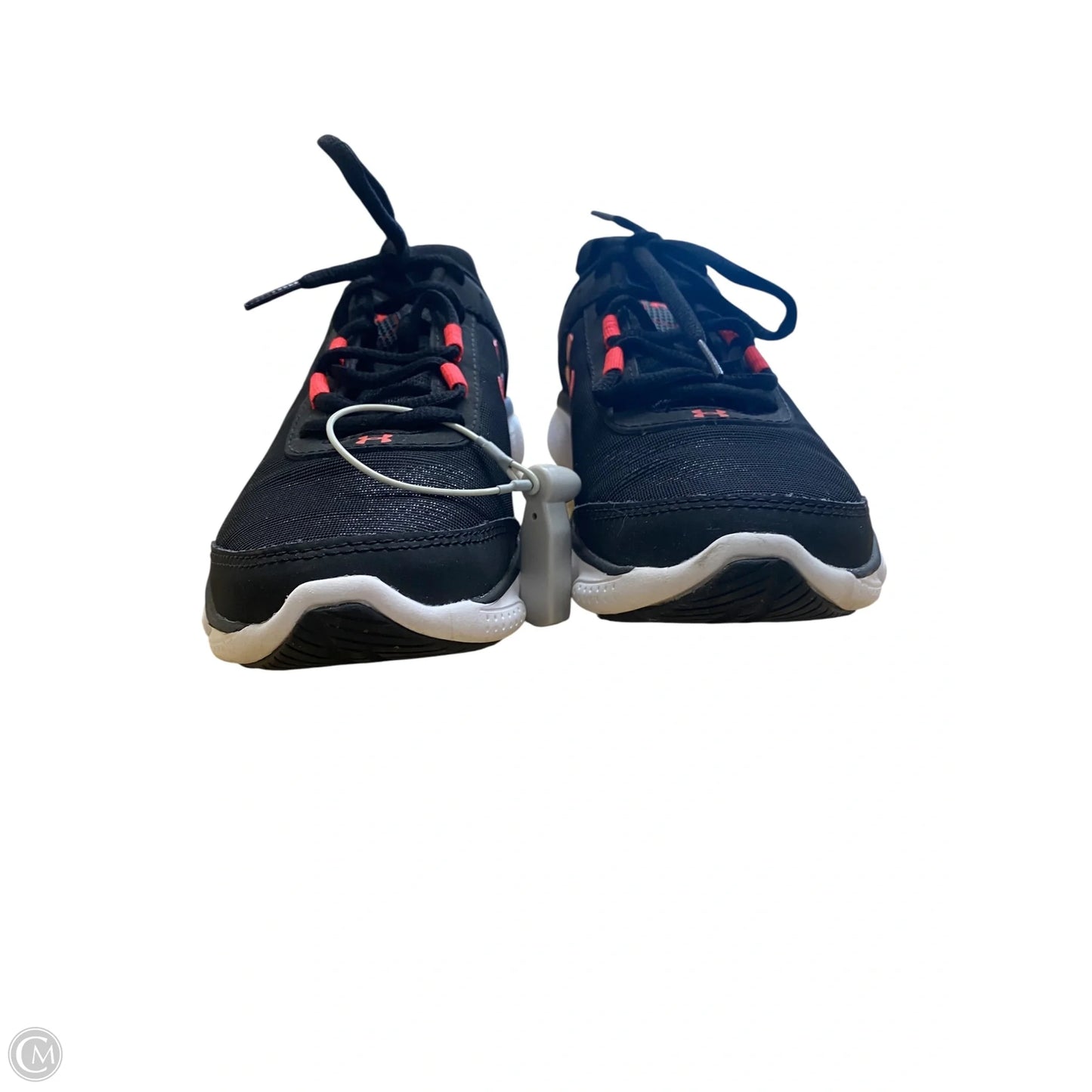 Shoes Athletic By Under Armour In Black & Pink, Size: 6.5