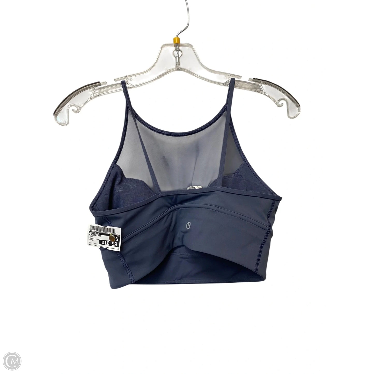 Athletic Bra By Lululemon In Blue, Size: 6