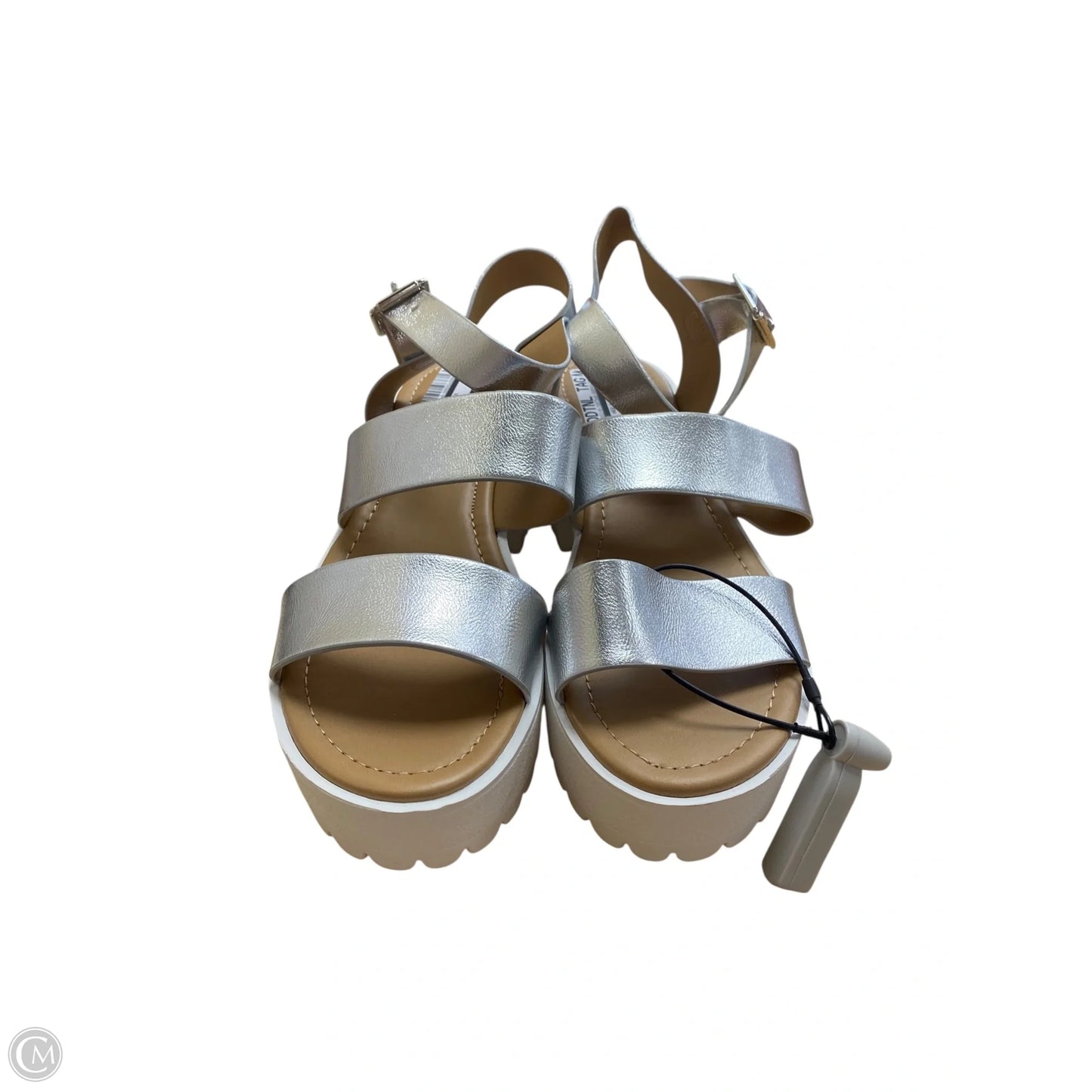 Shoes Heels Block By Soda In White, Size: 8