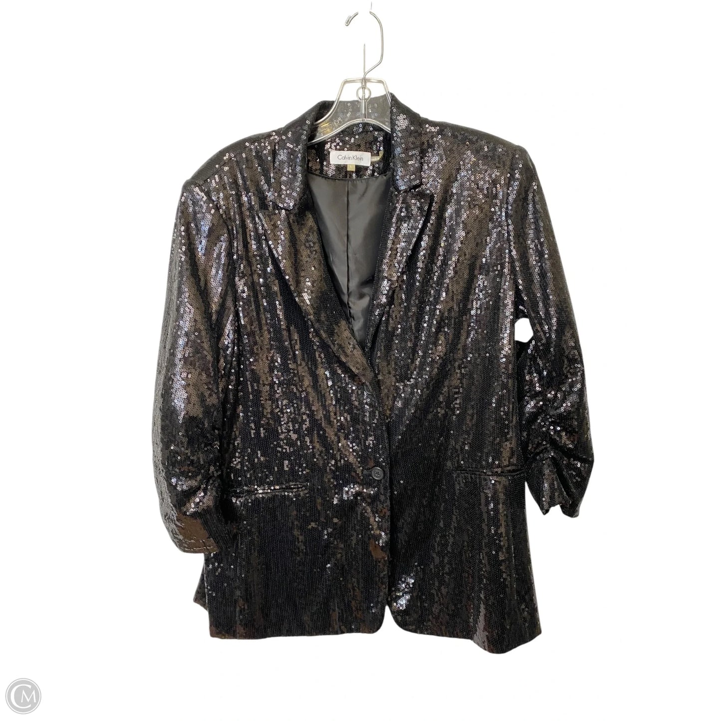 Blazer By Calvin Klein In Black, Size: L