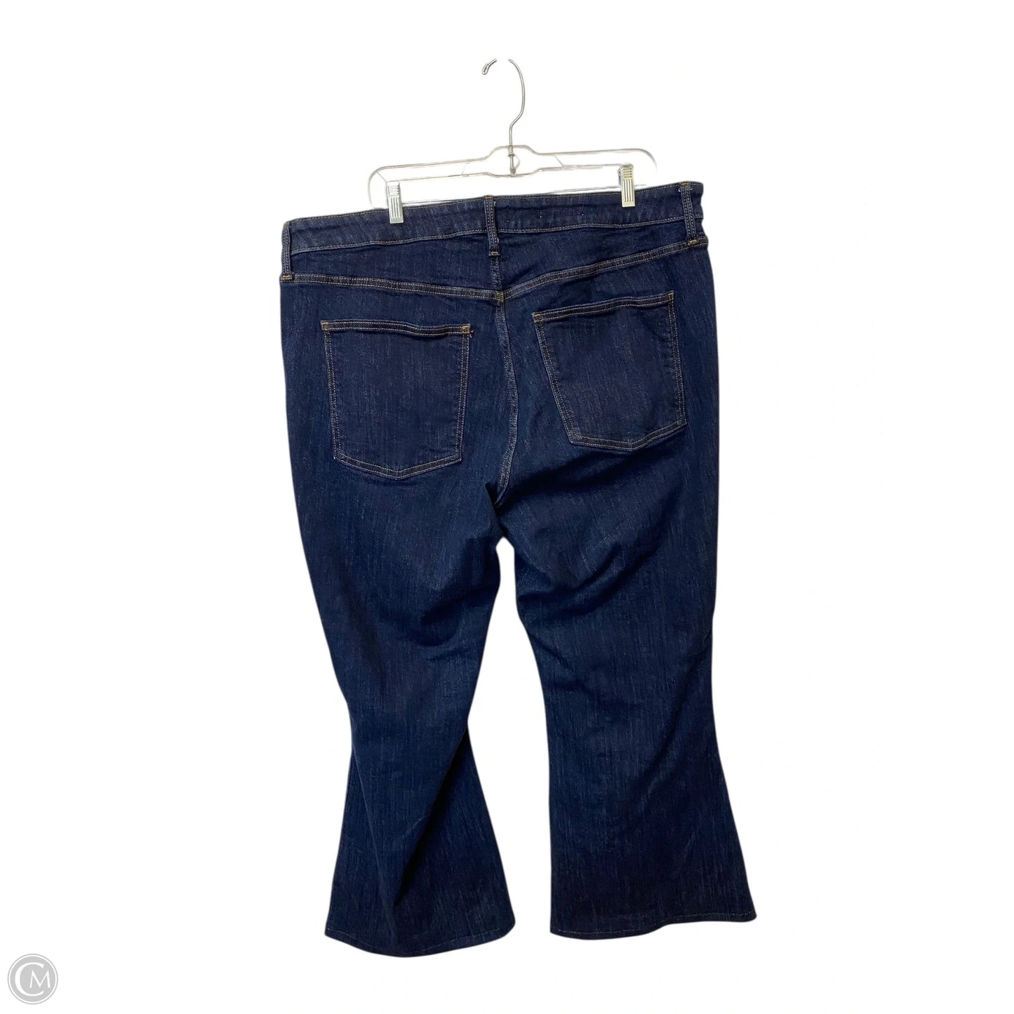 Jeans Flared By Ava & Viv In Blue Denim, Size: 20