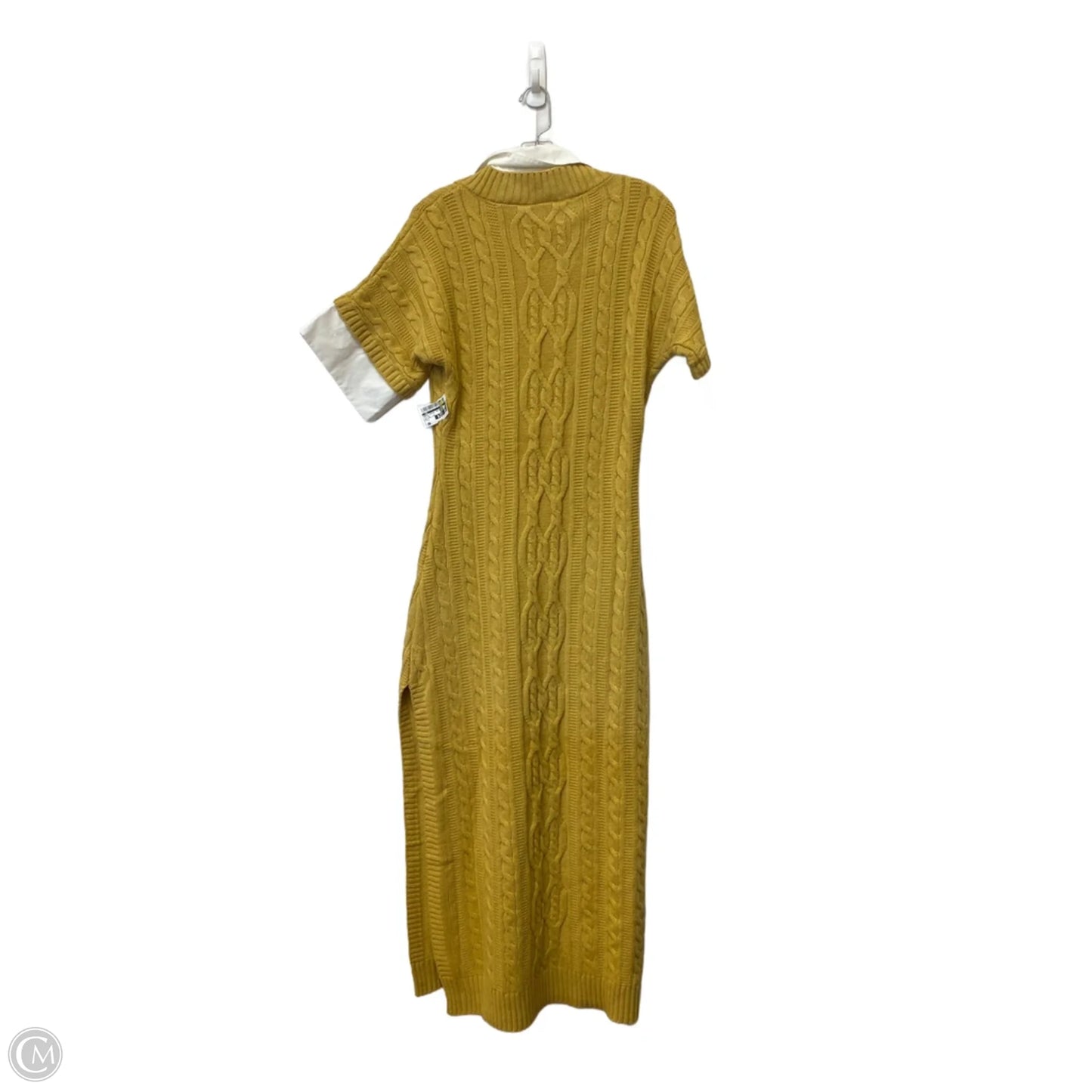 Dress Casual Maxi By Cmb In Yellow, Size: L