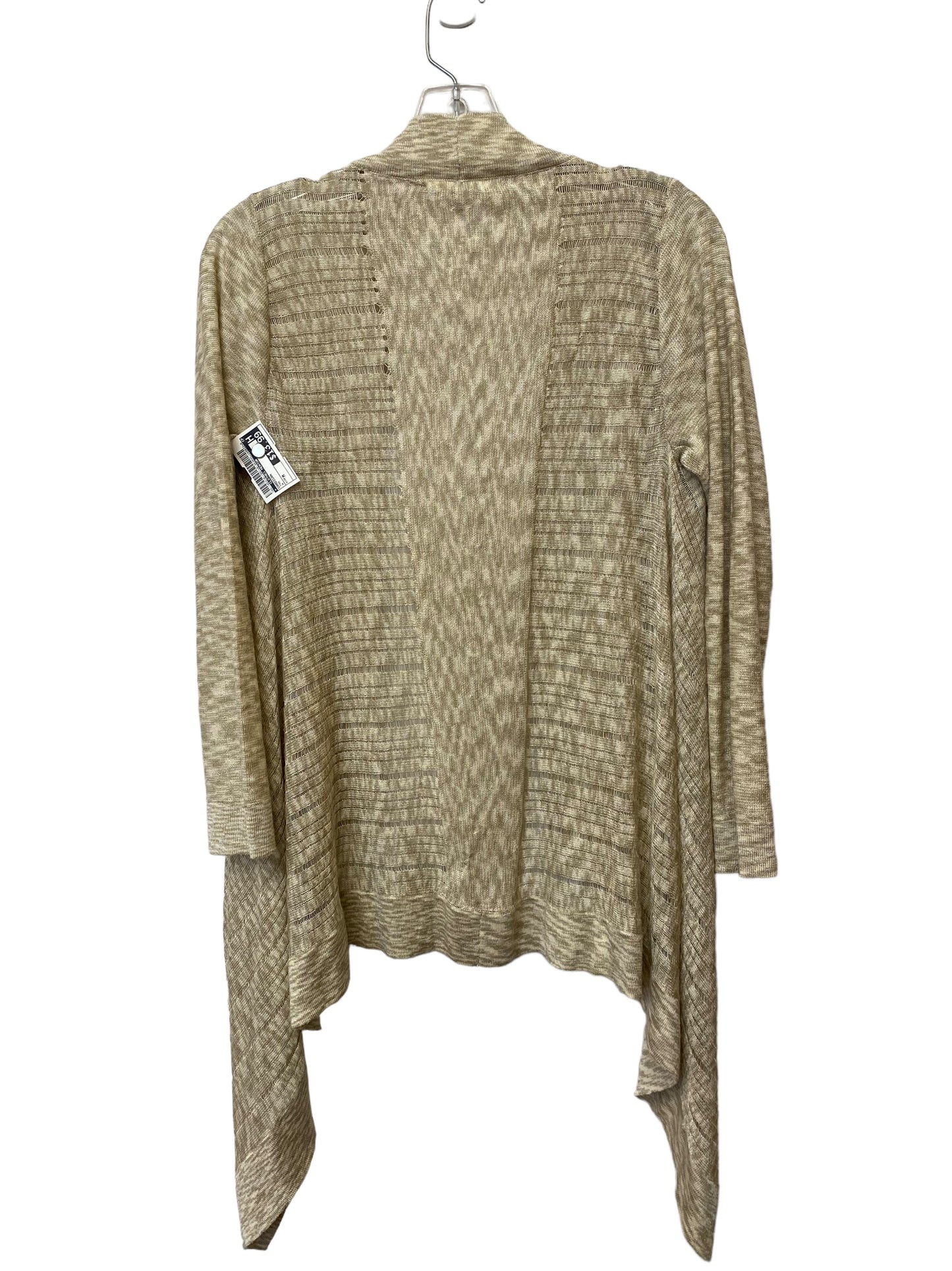 Cardigan By Clothes Mentor In Tan, Size: M