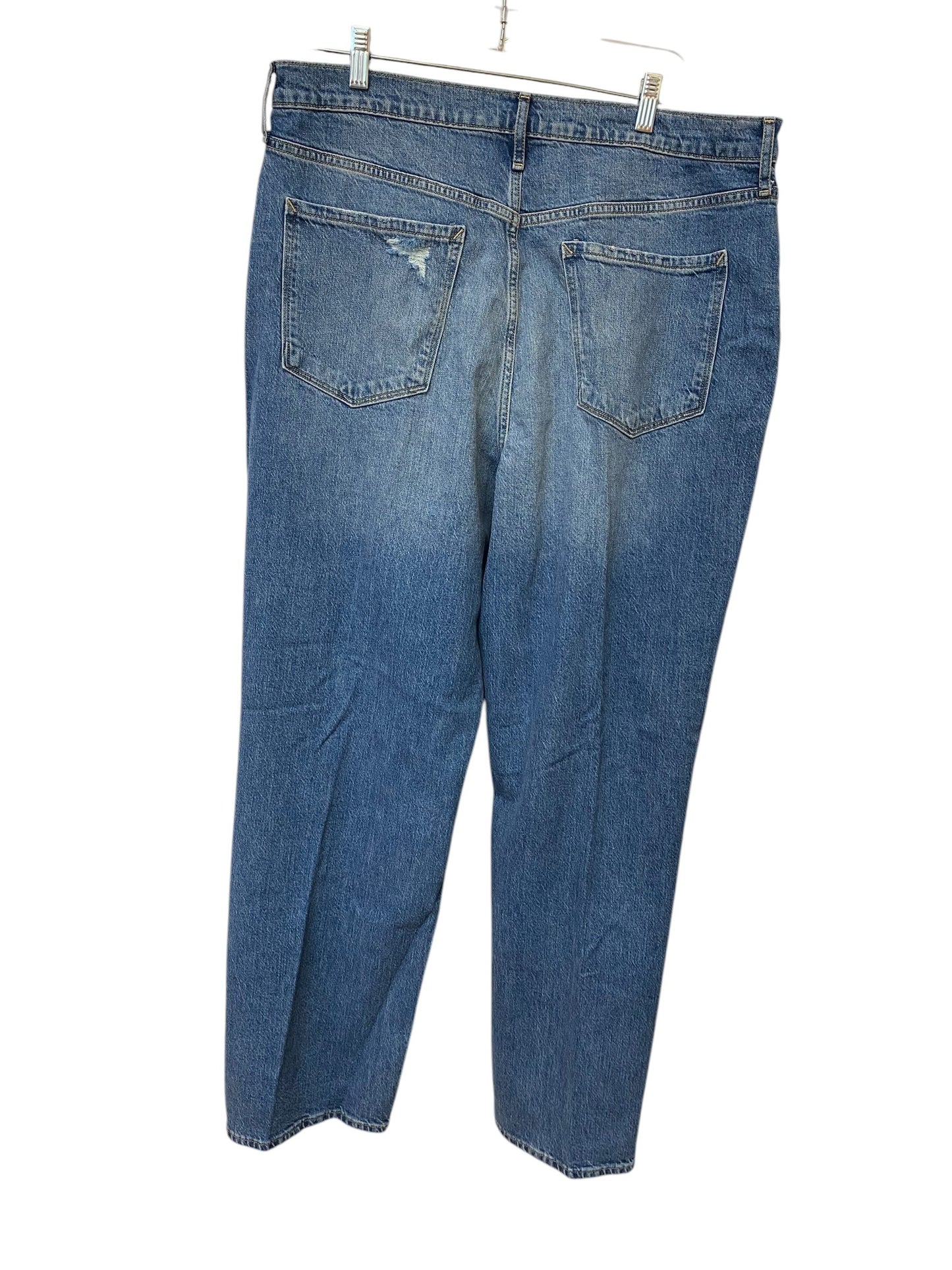 Jeans Straight By Ana Size: 16