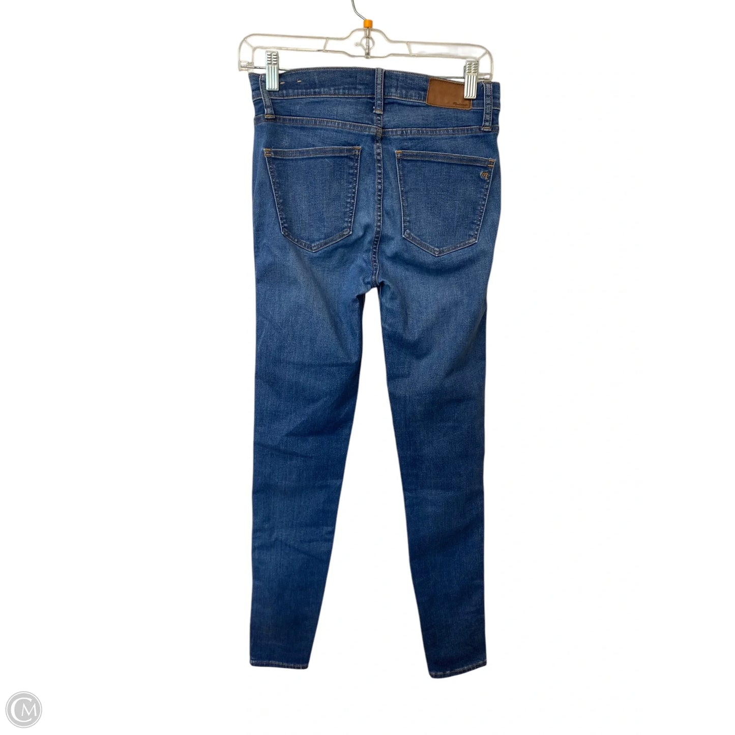 Jeans Skinny By Madewell In Blue Denim, Size: 26