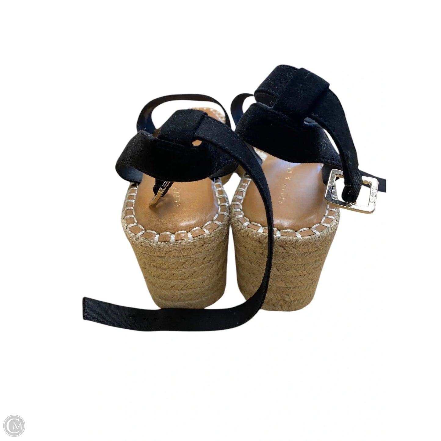 Sandals Flats By Kelly And Katie In Black & Brown, Size: 9