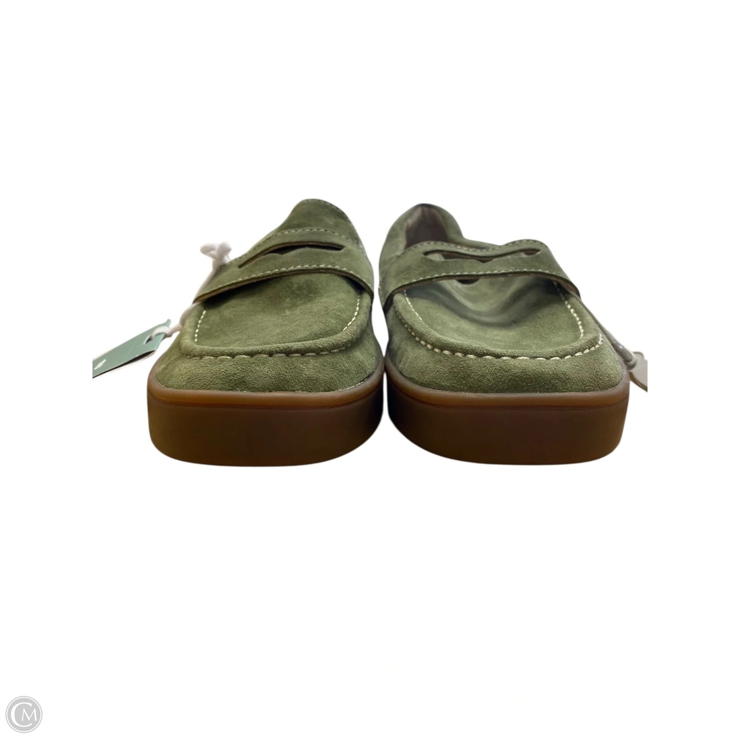 Shoes Flats By Clothes Mentor In Green, Size: 8.5