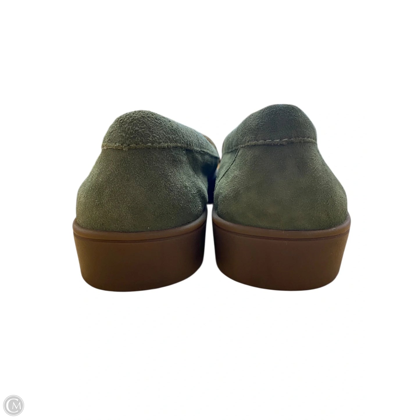 Shoes Flats By Clothes Mentor In Green, Size: 8.5