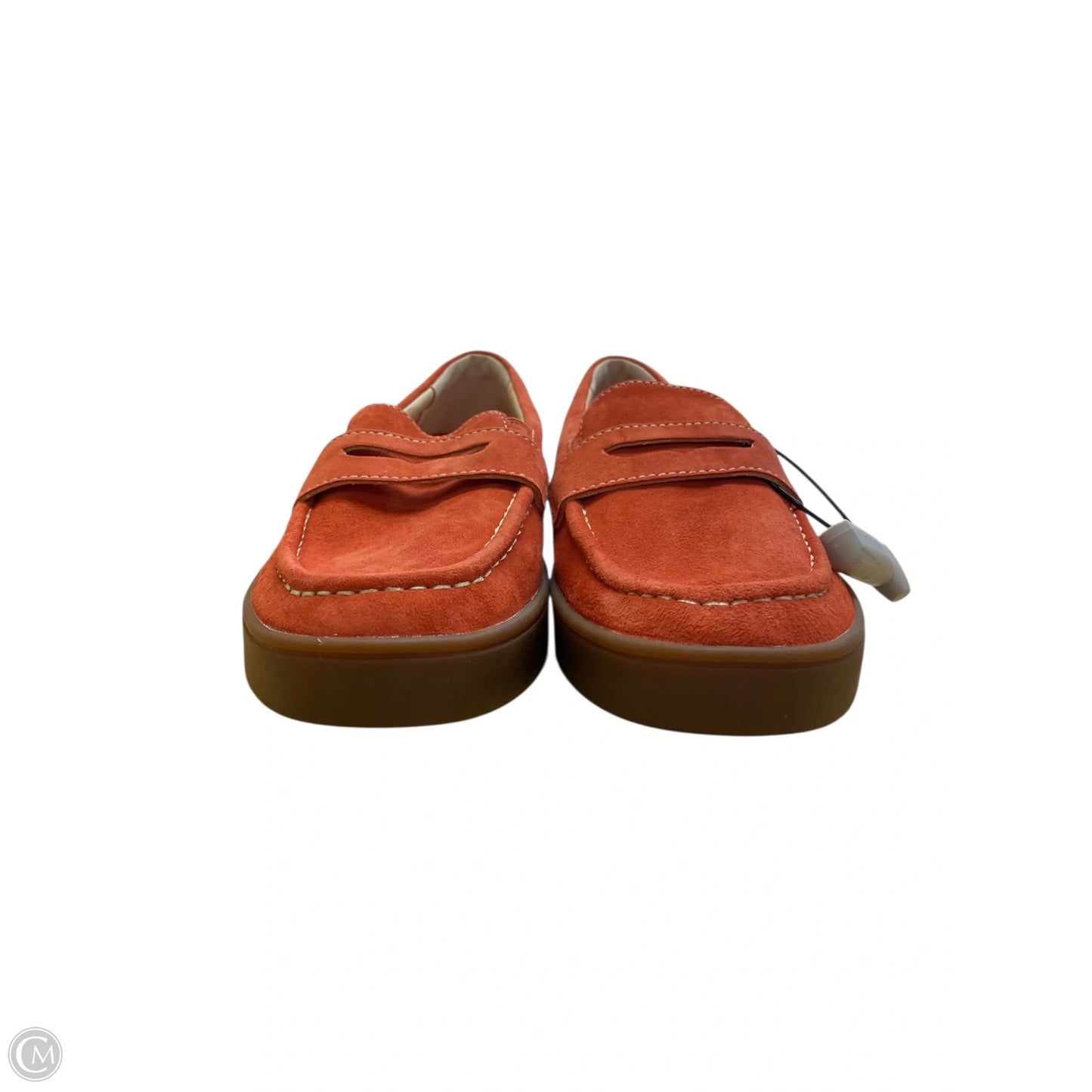 Shoes Flats By Clothes Mentor In Orange, Size: 8.5