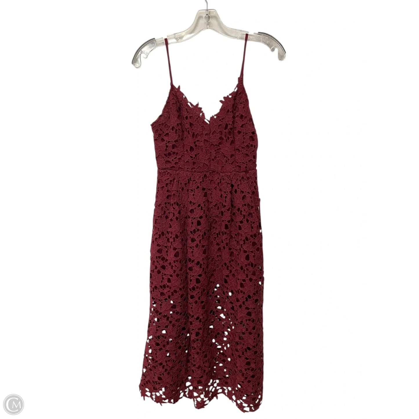 Dress Casual Midi By Astr The Label In Red, Size: S