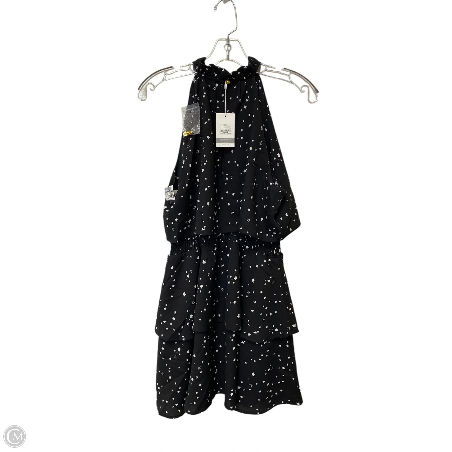Dress Casual Short By Mudpie In Black & White, Size: M
