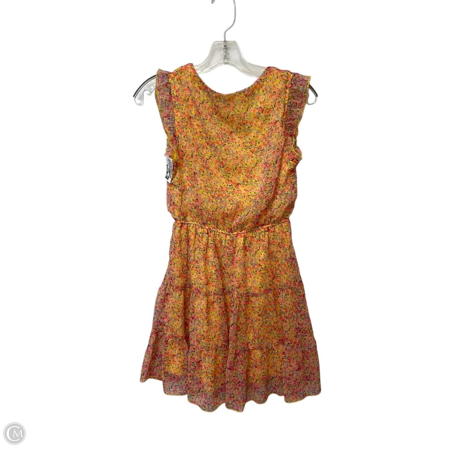 Dress Casual Short By Clothes Mentor In Floral Print, Size: Xs