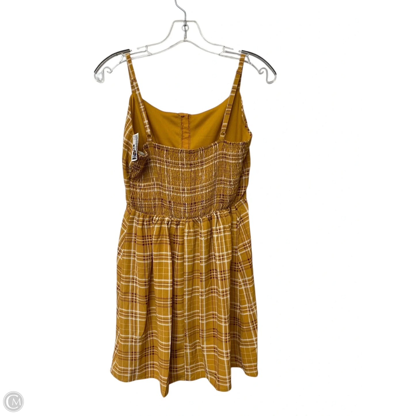 Dress Casual Short By Lila Rose In Yellow, Size: S