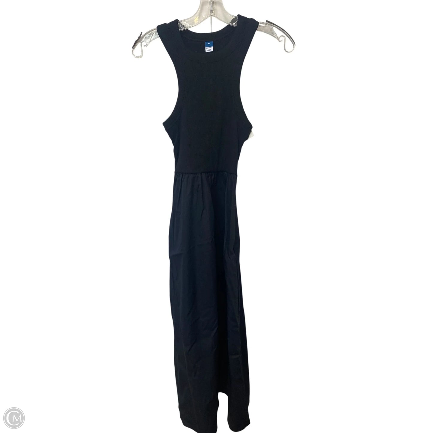 Dress Casual Midi By Old Navy In Black, Size: Xs