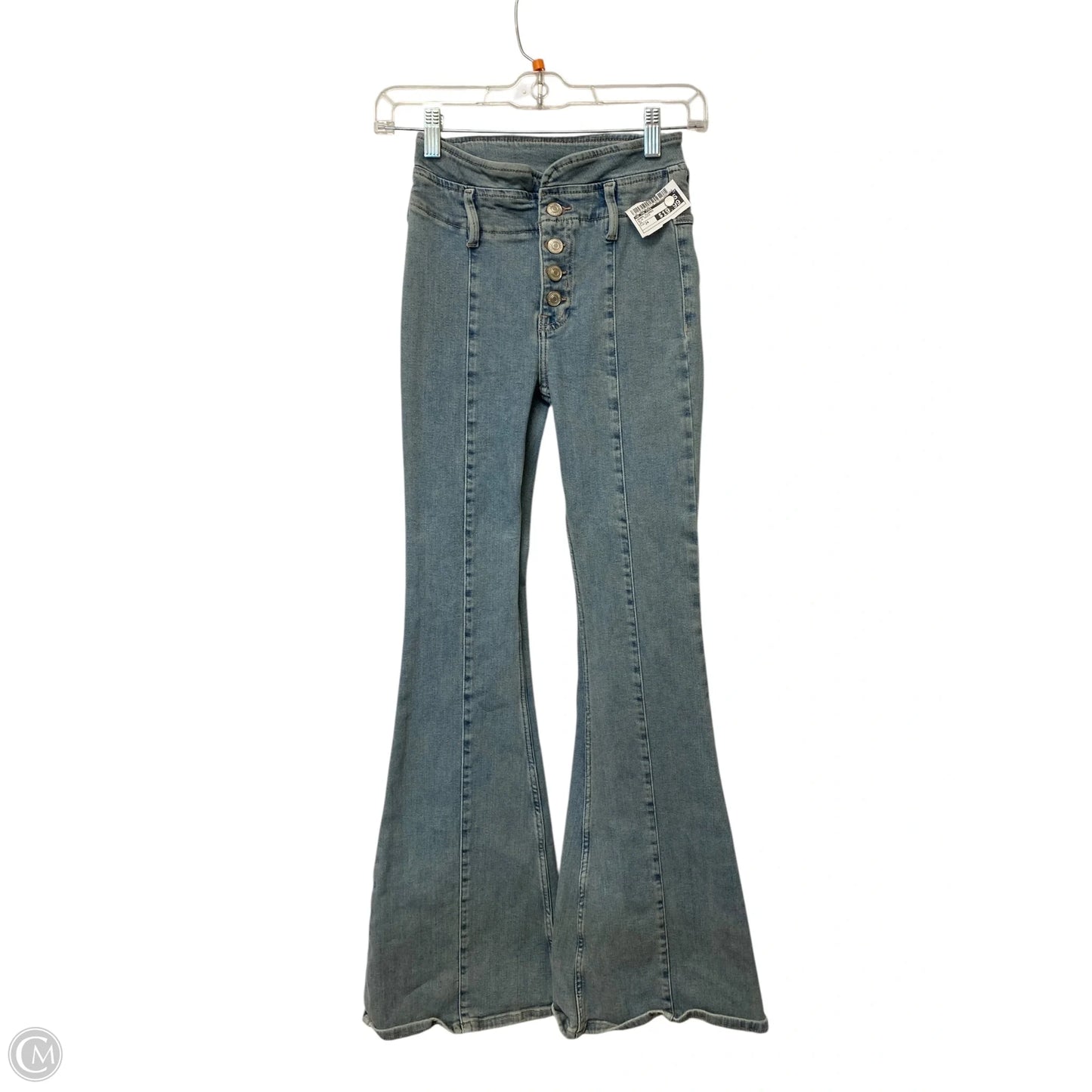 Jeans Flared By We The Free In Blue Denim, Size: 24