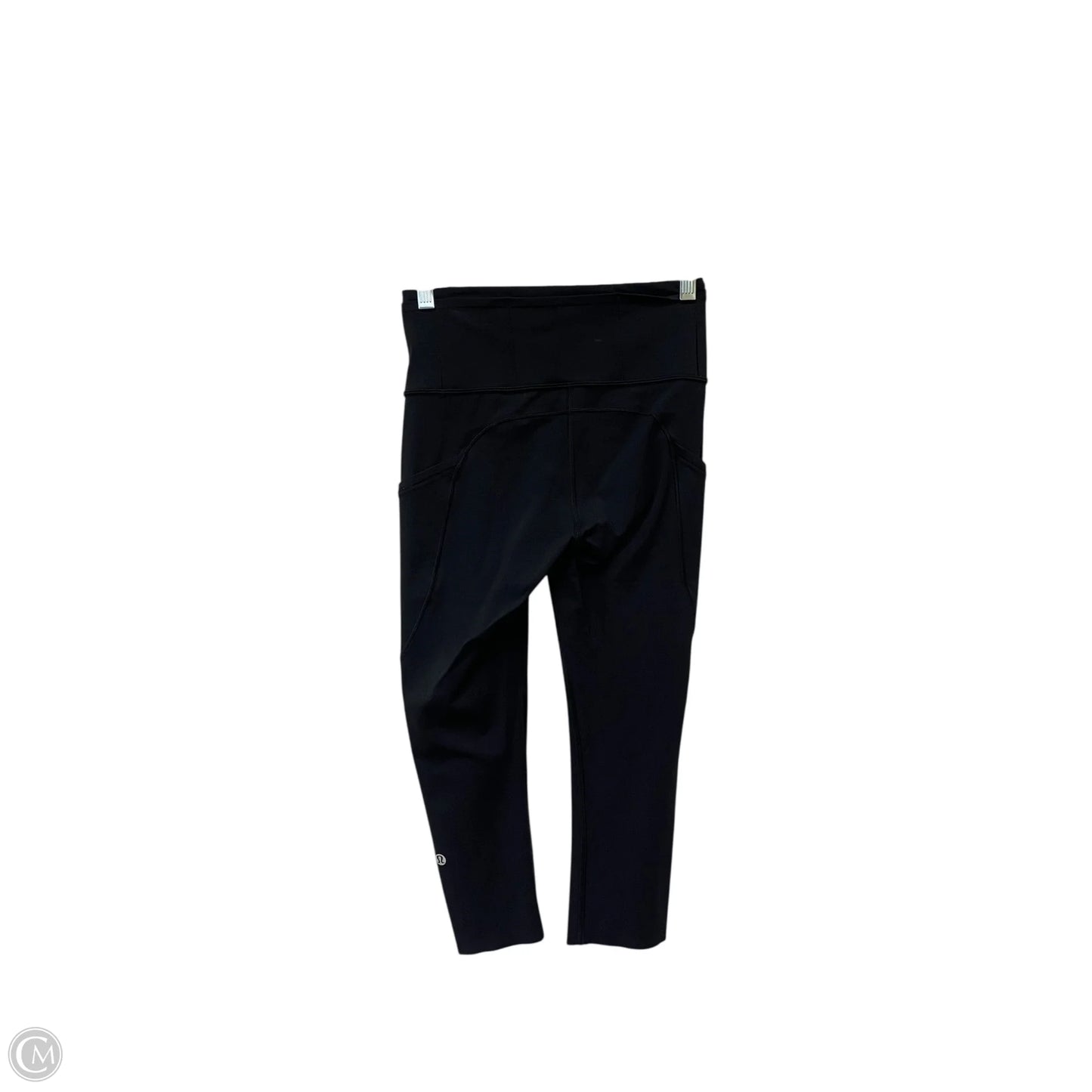 Athletic Capris By Lululemon In Black, Size: 4