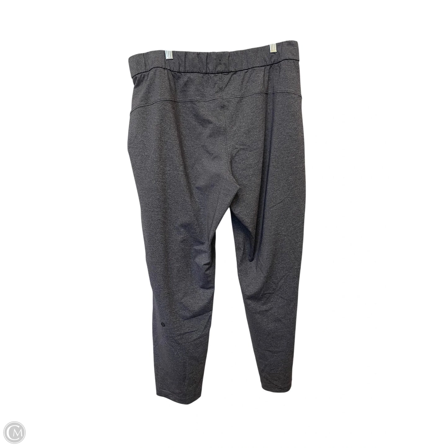Athletic Pants By Lululemon In Grey, Size: 12
