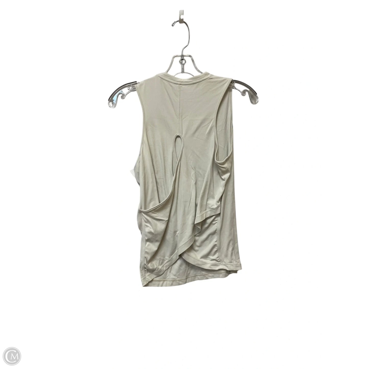 Athletic Tank Top By Lululemon In Cream, Size: S