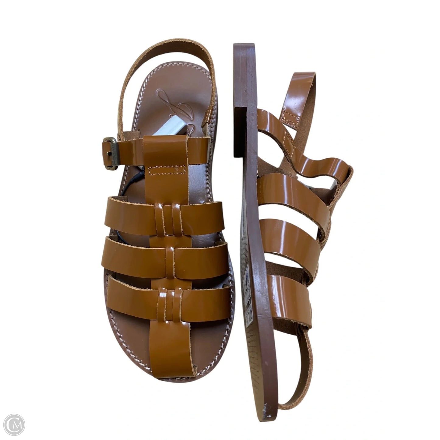 Sandals Flats By J. Crew In Brown, Size: 9