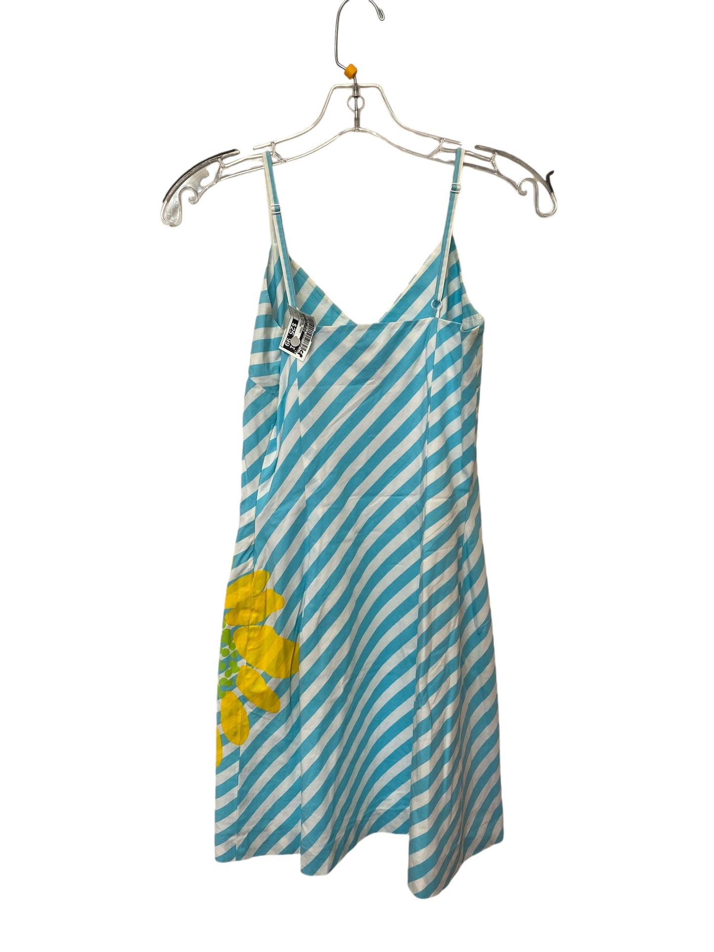 Dress Casual Midi By Lilly Pulitzer In Striped Pattern, Size: 0