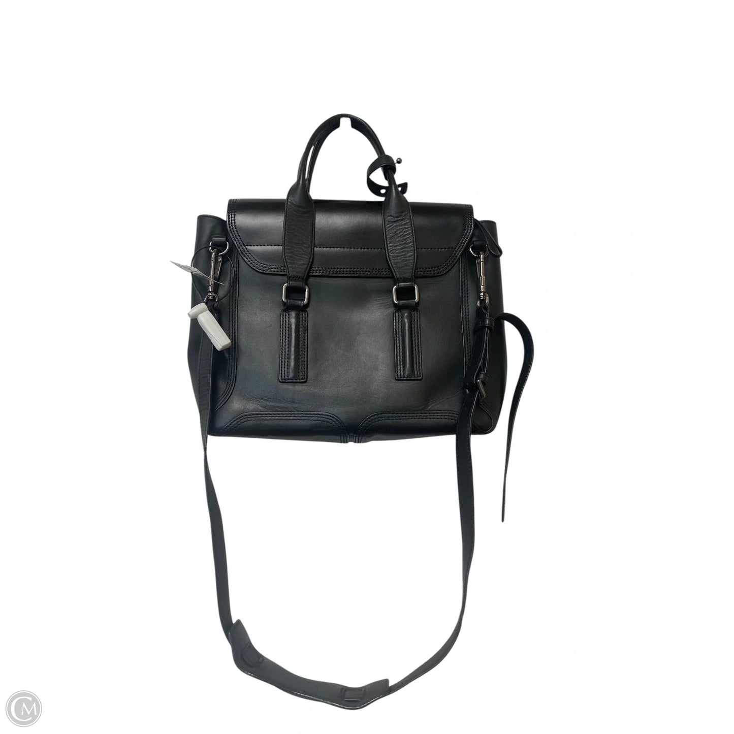Handbag Leather By Cmf, Size: Large