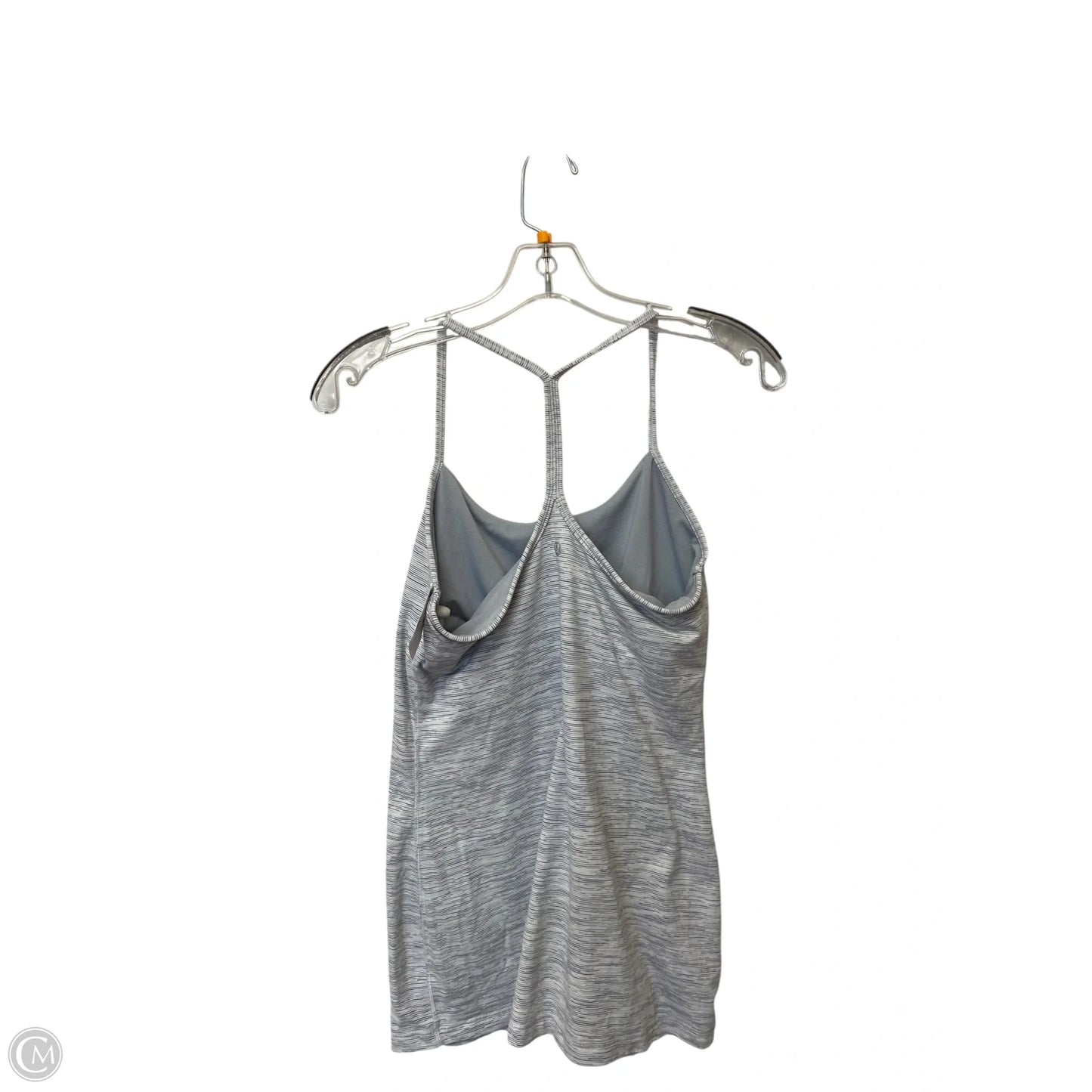 Athletic Tank Top By Lululemon In Grey, Size: 8