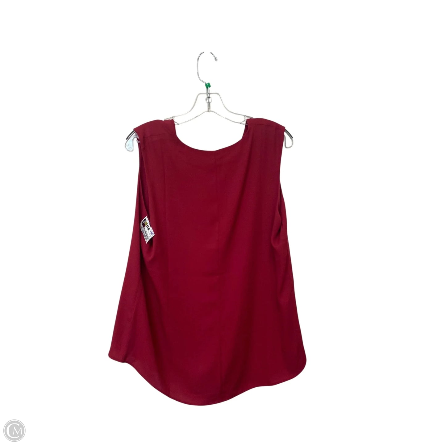 Top Sleeveless By White House Black Market In Red, Size: 12