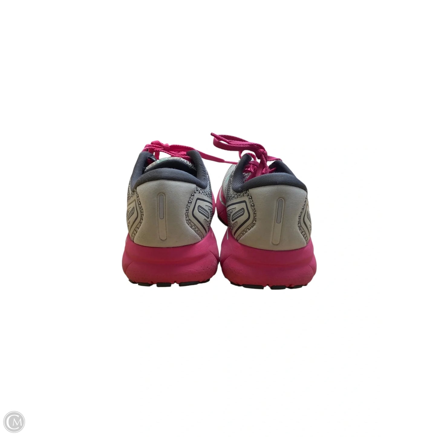 Shoes Athletic By Brooks In Grey & Pink, Size: 7.5