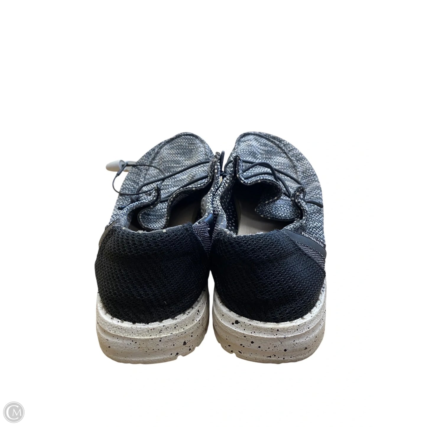 Shoes Flats By Hey Dude In Grey, Size: 6