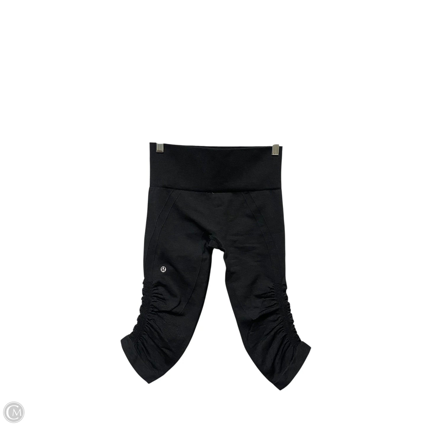 Athletic Capris By Lululemon In Grey, Size: 4