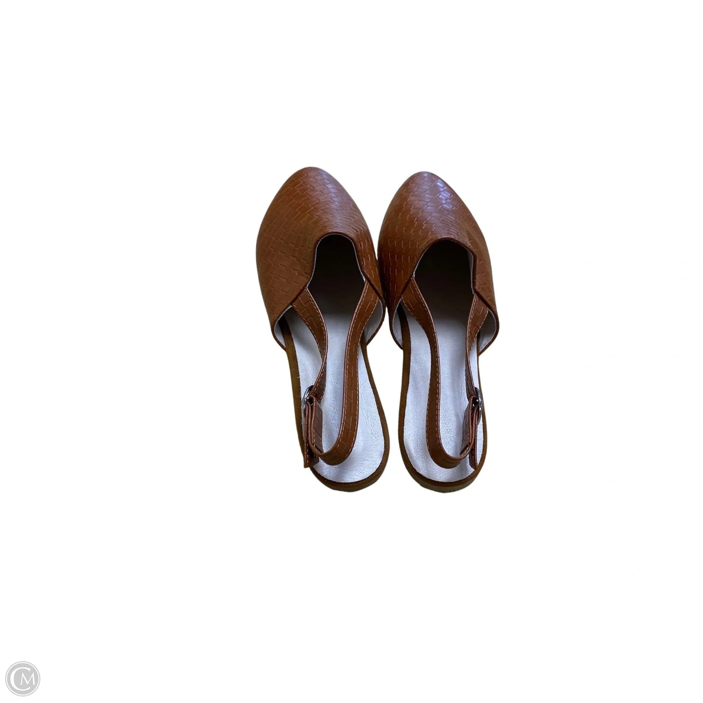 Shoes Flats By Clothes Mentor In Brown, Size: 8